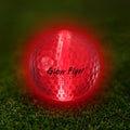 Red Glow Flyer Golf Ball