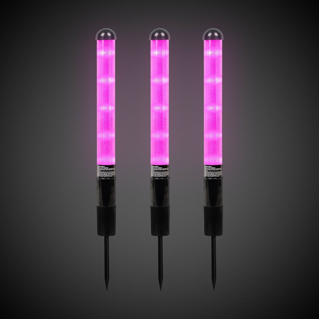 Pink LED Yardage Markers