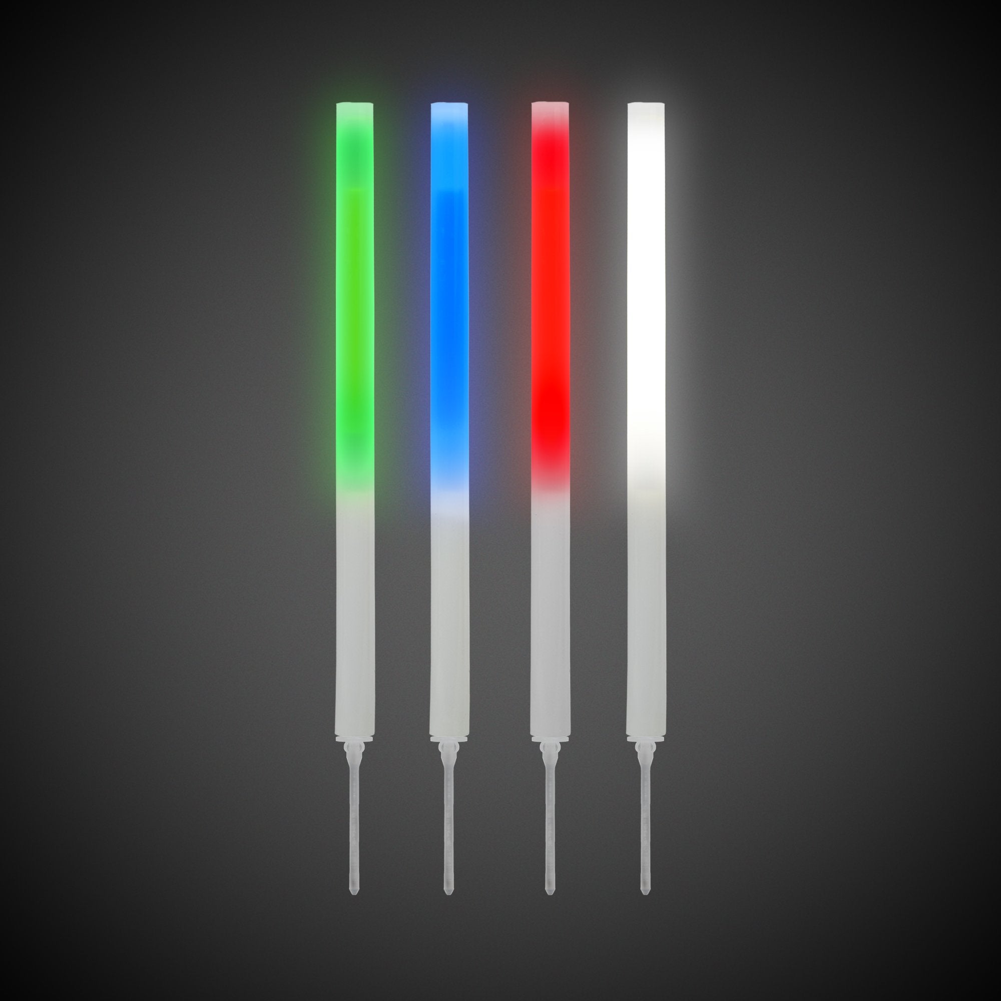 Assorted 10" Glow Sticks With Spikes